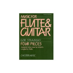 Igor Stravinsky: Four Pieces (Flute and Guitar)