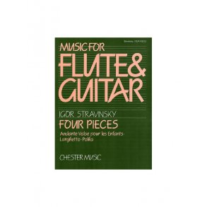 Igor Stravinsky: Four Pieces (Flute and Guitar)