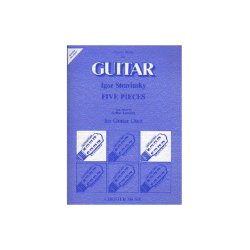 Igor Stravinsky: Five Pieces For Guitar Duet