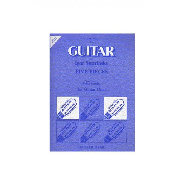 Igor Stravinsky: Five Pieces For Guitar Duet