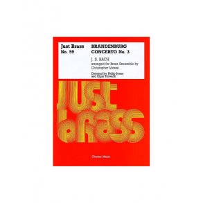 JS Bach: Brandenburg Concerto No.3 - Score And Parts (Just Brass No.59)