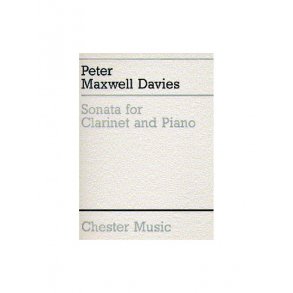 Peter Maxwell Davies: Sonata For Clarinet And Piano