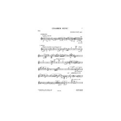 Nicholas Maw: Chamber Music (Parts)