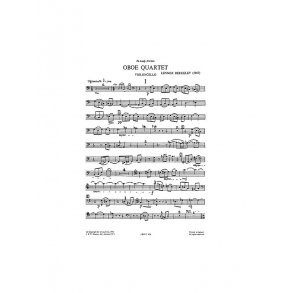 Lennox Berkeley: Oboe Quartet Op. 70 (Parts)