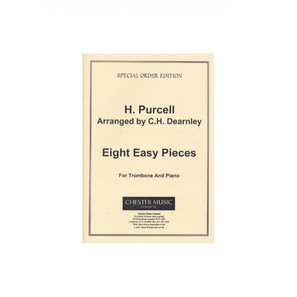 Eight Easy Pieces For Trombone And Piano