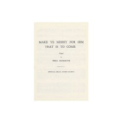 Thea Musgrave: Make Ye Merry For Him That Is To Come (Organ Part)