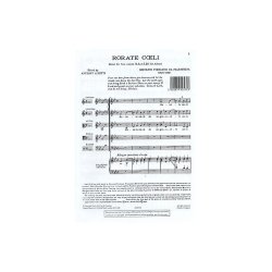 Palestrina: Rorate Coeli SSATB