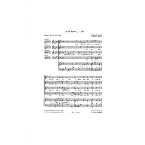 Byrd: Look Down O Lord for SATB Chorus