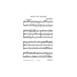 Igor Stravinsky: Gavotta Con Variazioni From Pulcinella for Piano