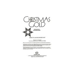 Christmas Gold Libretto and Recorder Part (10+ Copies)