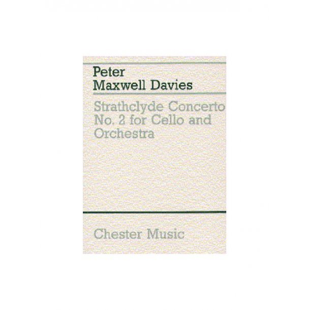 Peter Maxwell Davies: Strathclyde Concerto No. 2 (Miniature Score)