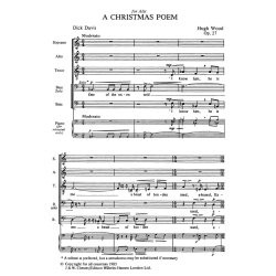 Hugh Wood: A Christmas Poem Op.27