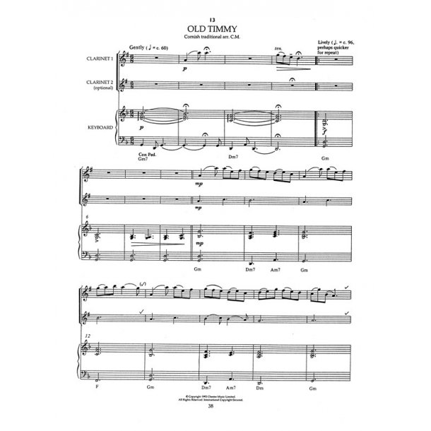 Take Up The Clarinet Repertoire Book 2