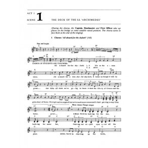 All Aboard Libretto/Melody Part