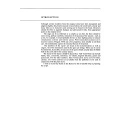 Geoffrey Brace: A Young Man?s Fancy (Script)