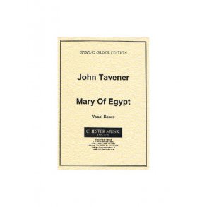John Tavener: Mary Of Egypt (Vocal Score)