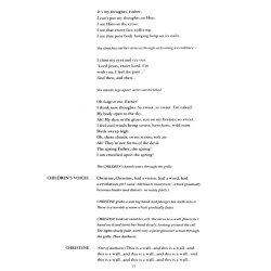 Robert Saxton: Caritas (Libretto)