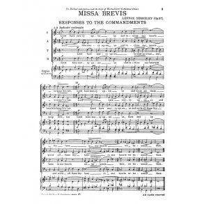 Lennox Berkeley: Missa Brevis Op. 57 (English Version)
