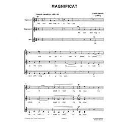 Carol Barratt: Magnificat And Nunc Dimittis (SSA)
