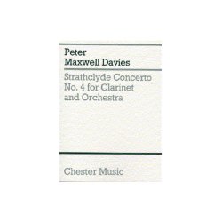 Peter Maxwell Davies: Strathclyde Concerto No. 4 (Miniature Score)