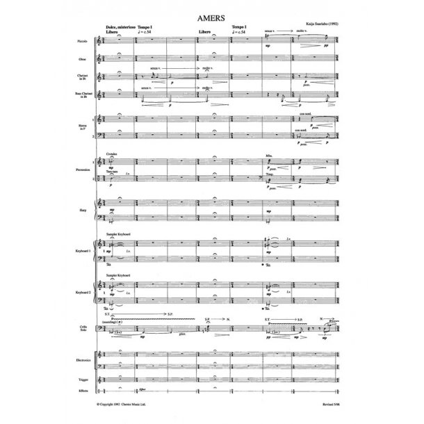 Kaija Saariaho: Amers