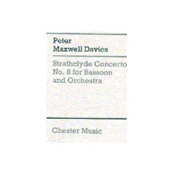 Peter Maxwell Davies: Strathclyde Concerto No. 8 (Miniature Score)