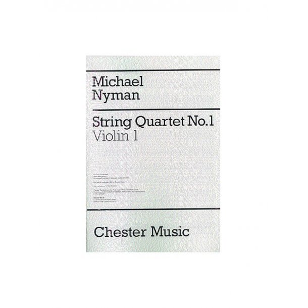 Michael Nyman: String Quartet No. 1 Parts