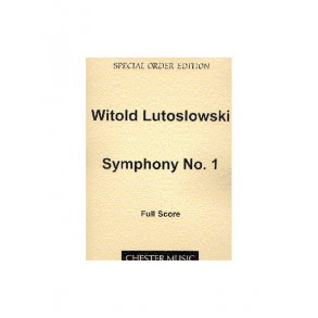 Witold Lutoslawski: Symphony No. 1 Full Score