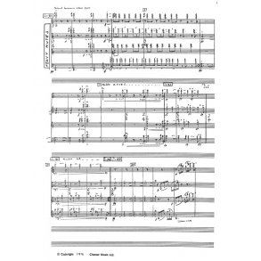 Benedict Mason: String Quartet No1 (Score)