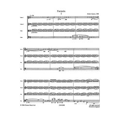 Robert Saxton: Fantazia For String Quartet (Score)