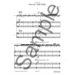 Kaija Saariaho (arr. Ollivo): Graal Th&eacute;&acirc;tre (Rehearsal Accompaniment Reduction For Two Pianos)