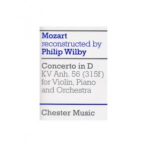 W.A. Mozart: Concerto in D KV Anh.56, reconstructed by Philip Wilby