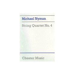 Michael Nyman: String Quartet No. 4 (Score)