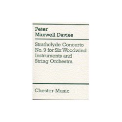 Peter Maxwell Davies: Strathclyde Concerto No. 9 (Miniature Score)