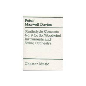 Peter Maxwell Davies: Strathclyde Concerto No. 9 (Miniature Score)