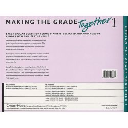 Making The Grade Together: Piano Duets Book One