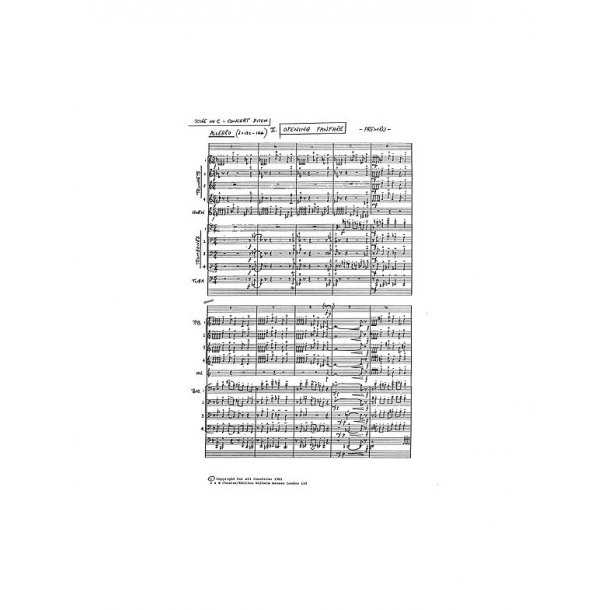 Premru: Divertimento 10 Parts (9 Movements) (Score)
