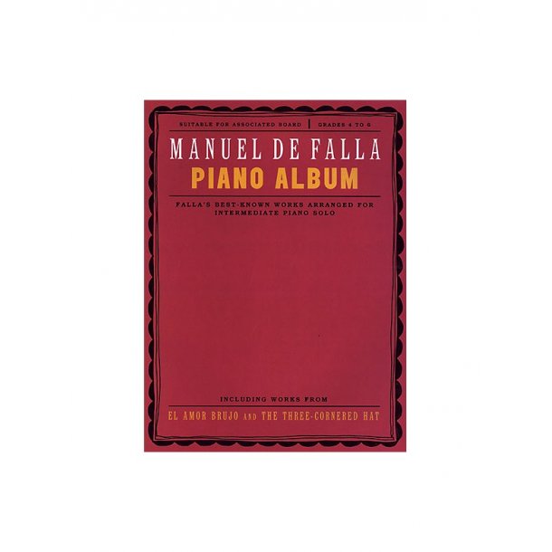 Manuel De Falla: Piano Album