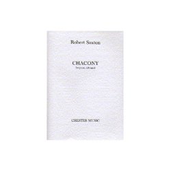 Robert Saxton: Chacony For Piano, Left Hand