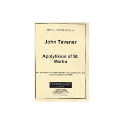 John Tavener: Apolytikion Of St. Martin