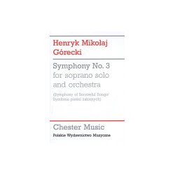 Henryk Gorecki: Symphony No.3 (Symphony of Sorrowful Songs) - Study Score
