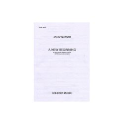 John Tavener: A New Beginning (Vocal Score)