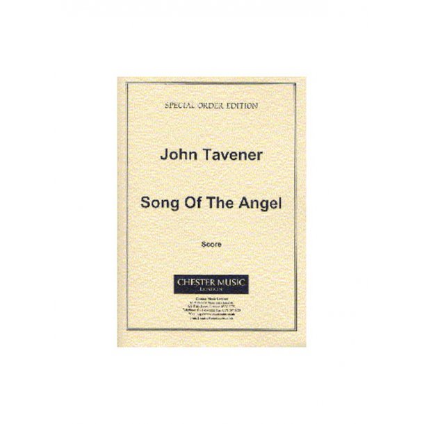 John Tavener: Song Of The Angel (Score)