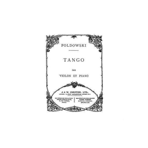 Poldowski: Tango for Violin and Piano