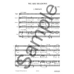 Judith Weir: We Are Shadows (Vocal Score)