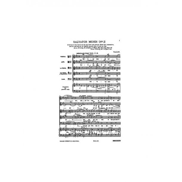 Thomas Tallis: Salvator Mundi (2nd Setting)