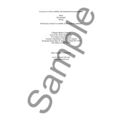 Joby Talbot: Lost Forever (SA/Piano)