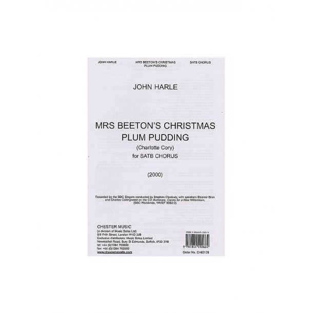 John Harle: Mrs Beeton's Christmas Plum Pudding