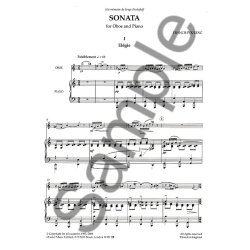 Francis Poulenc: Sonata For Oboe And Piano (Revised 2004)