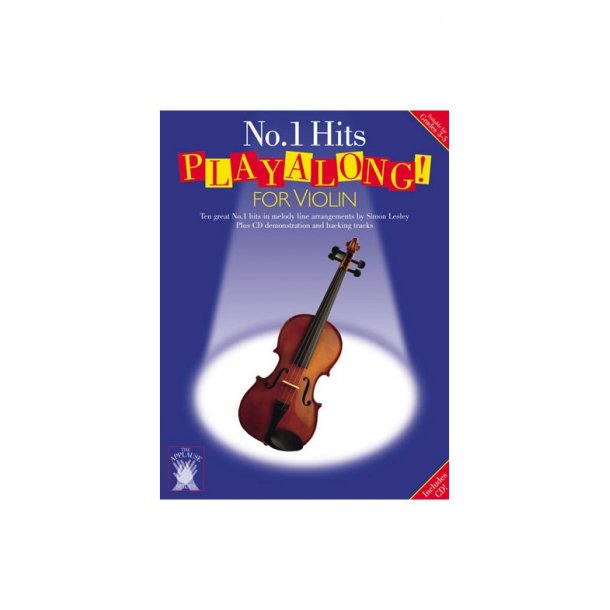 Applause: No.1 Hits Playalong For Violin